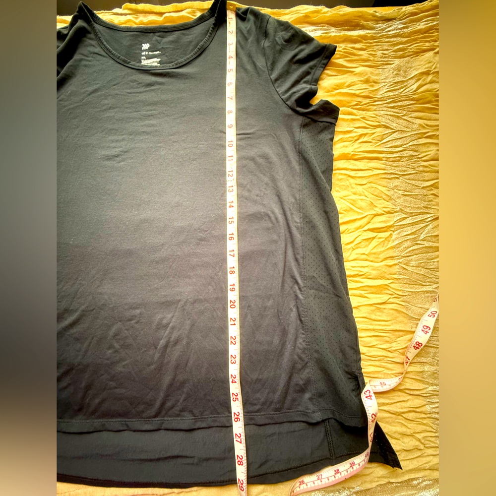 Women's Black workout T-Shirt